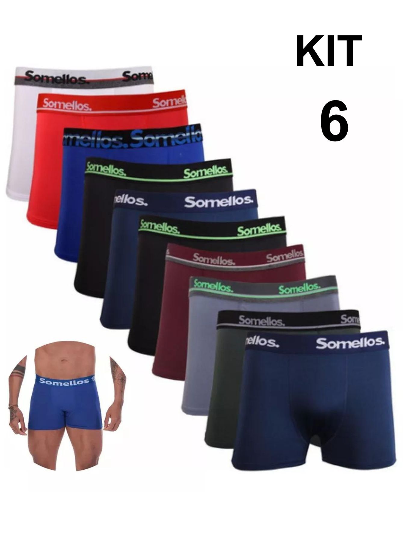 The Full KIT (6 pack) – Kit Underwear